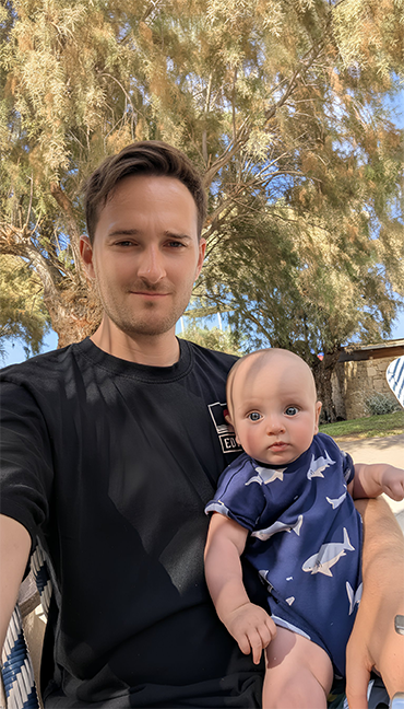 Step one example showing photo upload